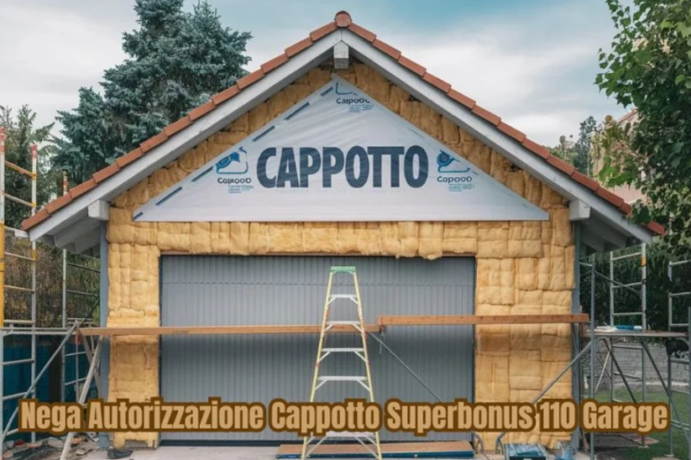 nega autorizzazione cappotto super bonus 110 garage